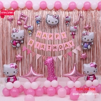 Set Bóng Sinh Nhật Kitty KT01