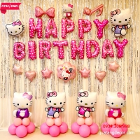 Set Bóng Sinh Nhật Kitty KT03