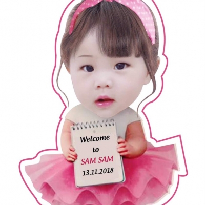 In chibi cho bé gái