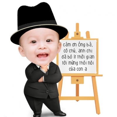 In chibi cho bé trai